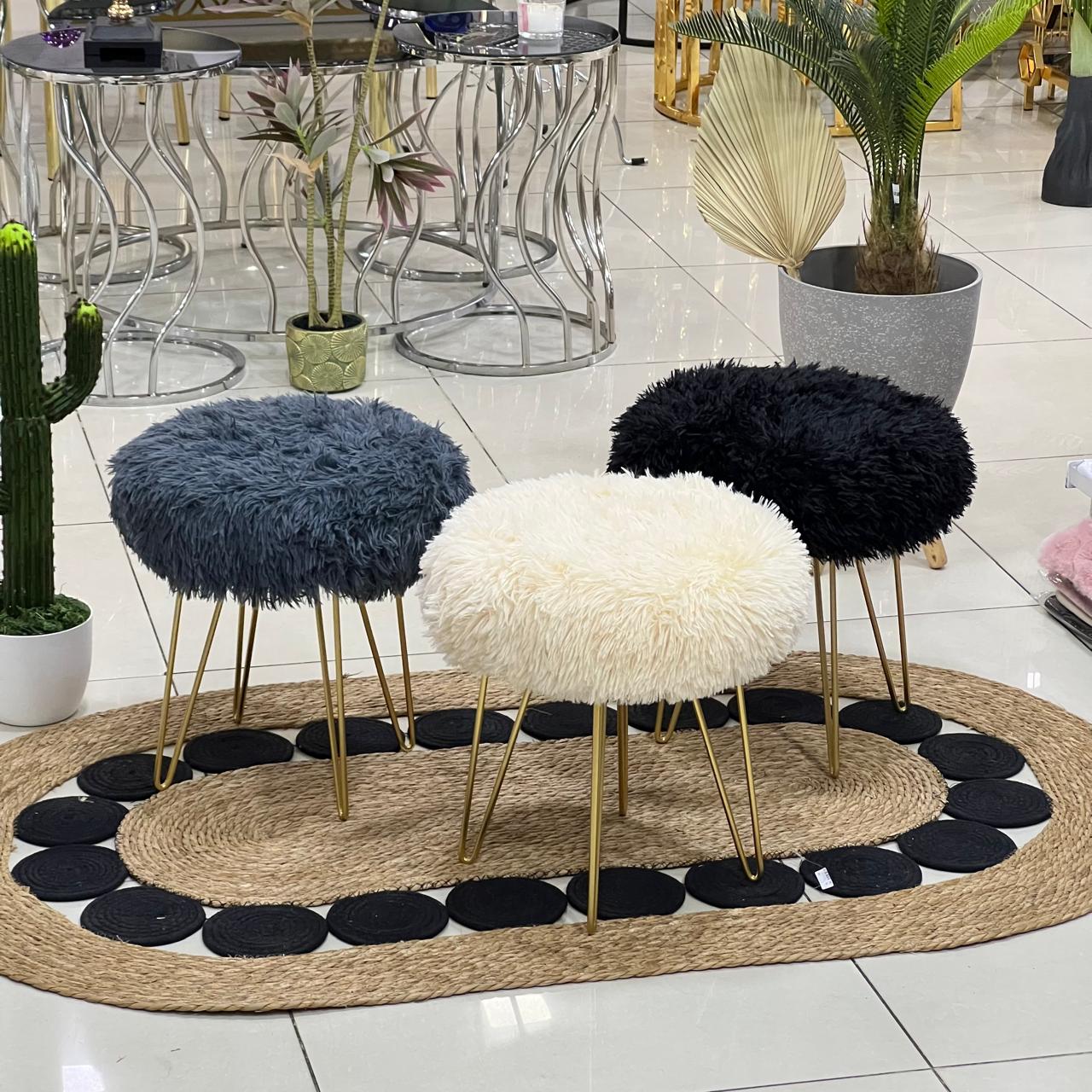 Cute Wool Stool