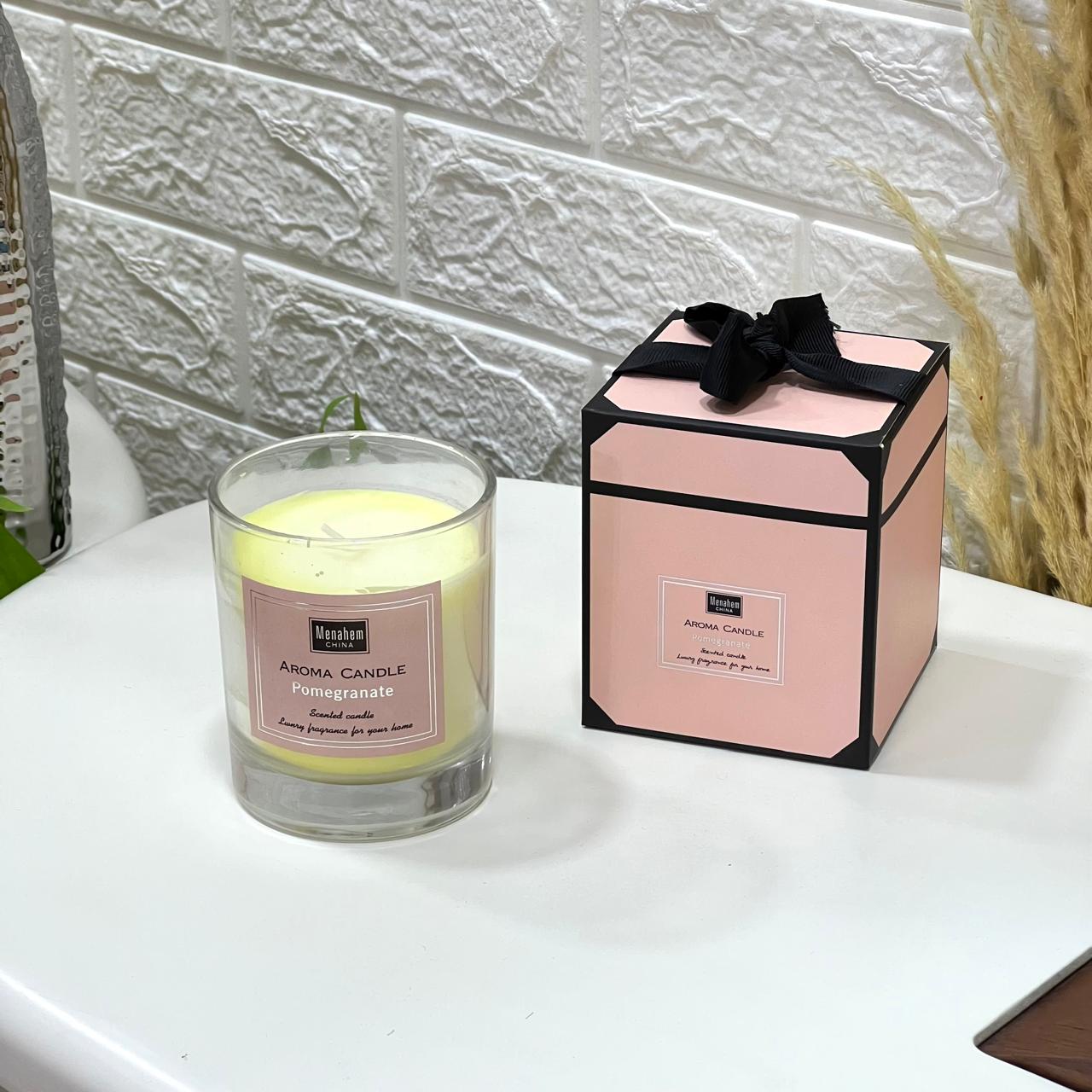 Menahem Ribbon Scented Candle