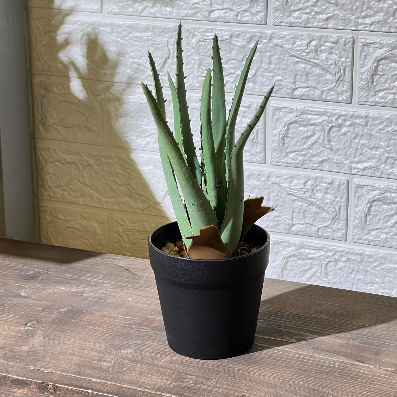 Realistic Aloe Vera Artificial Plant