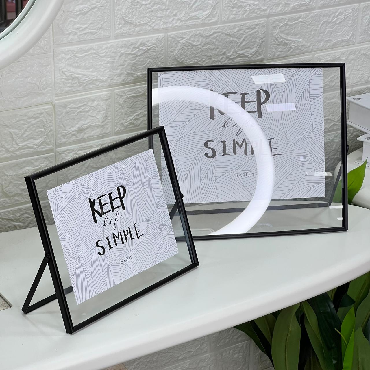 Sleek Metal Frame