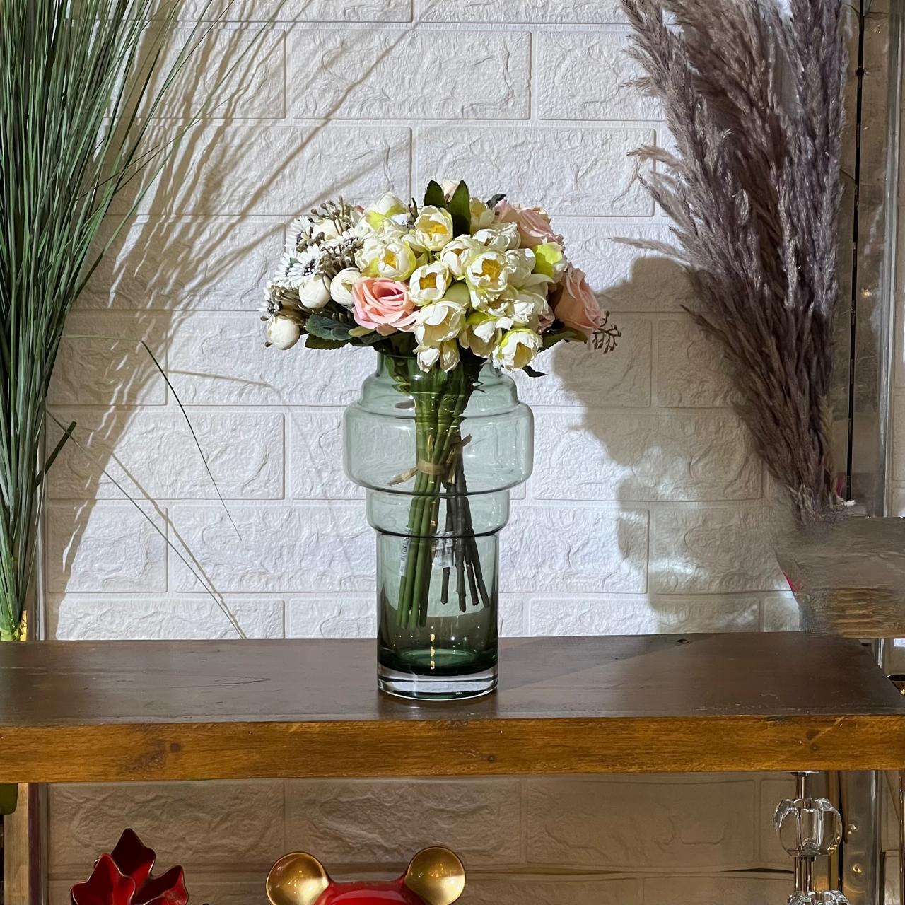 Cylinder Luxury Glass Vase