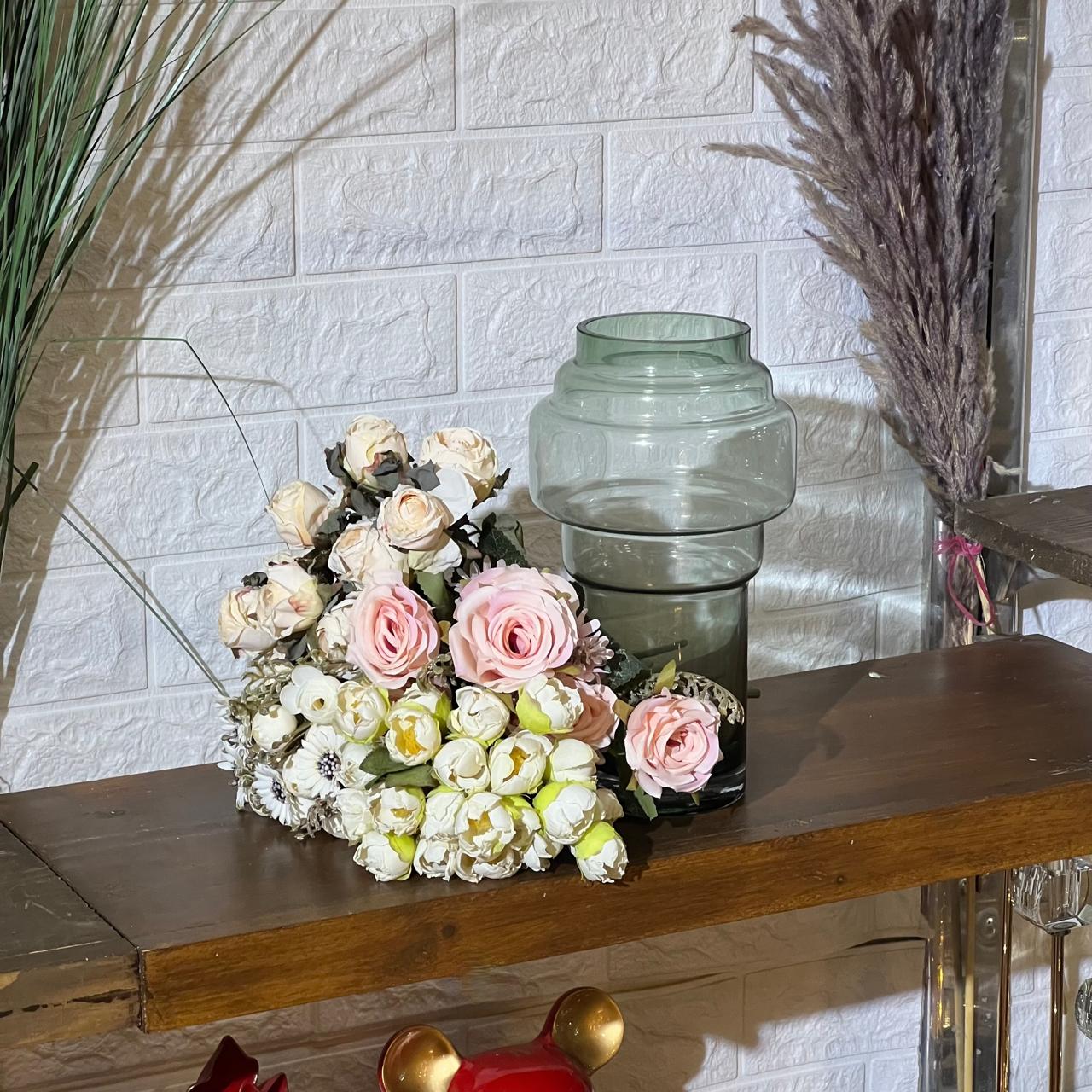 Cylinder Luxury Glass Vase