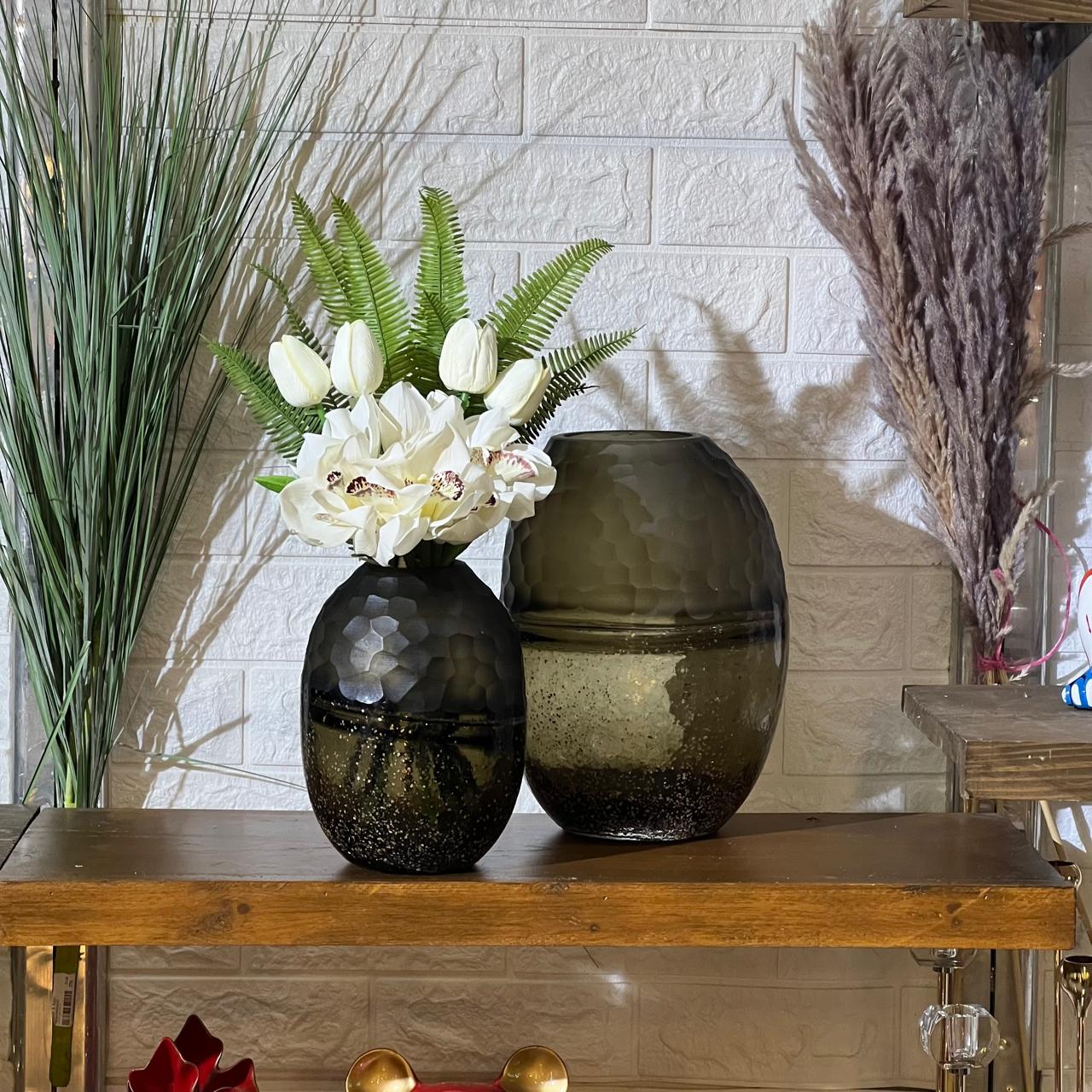 Textured Luxury Vase Set