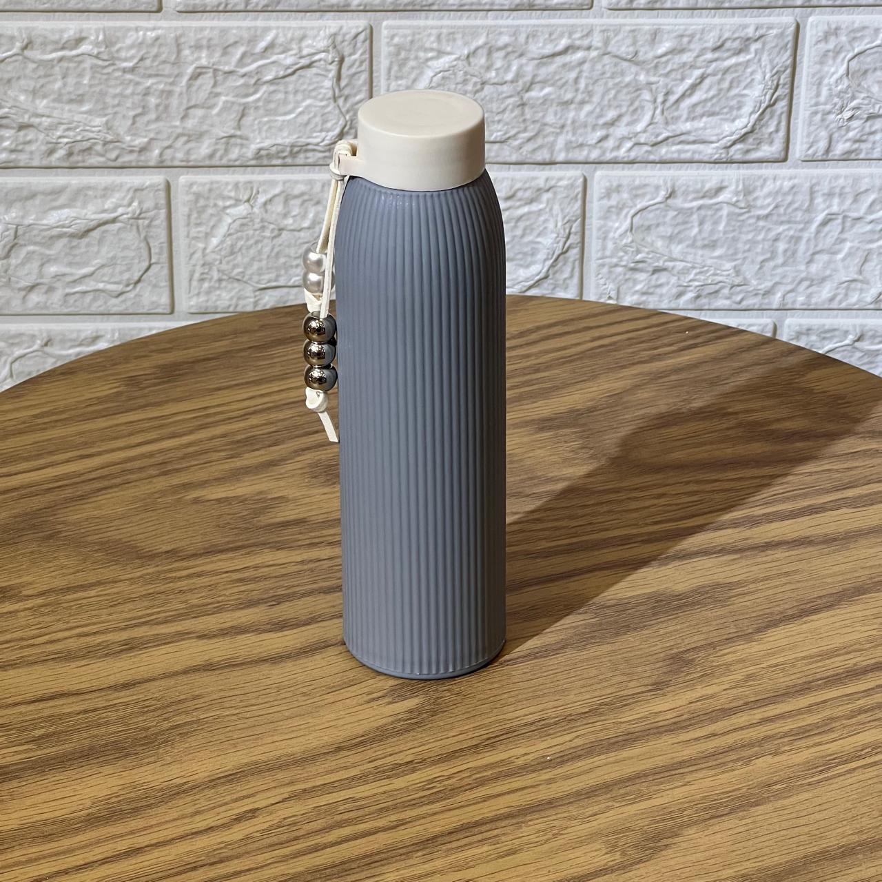 Textured Glass Bottle