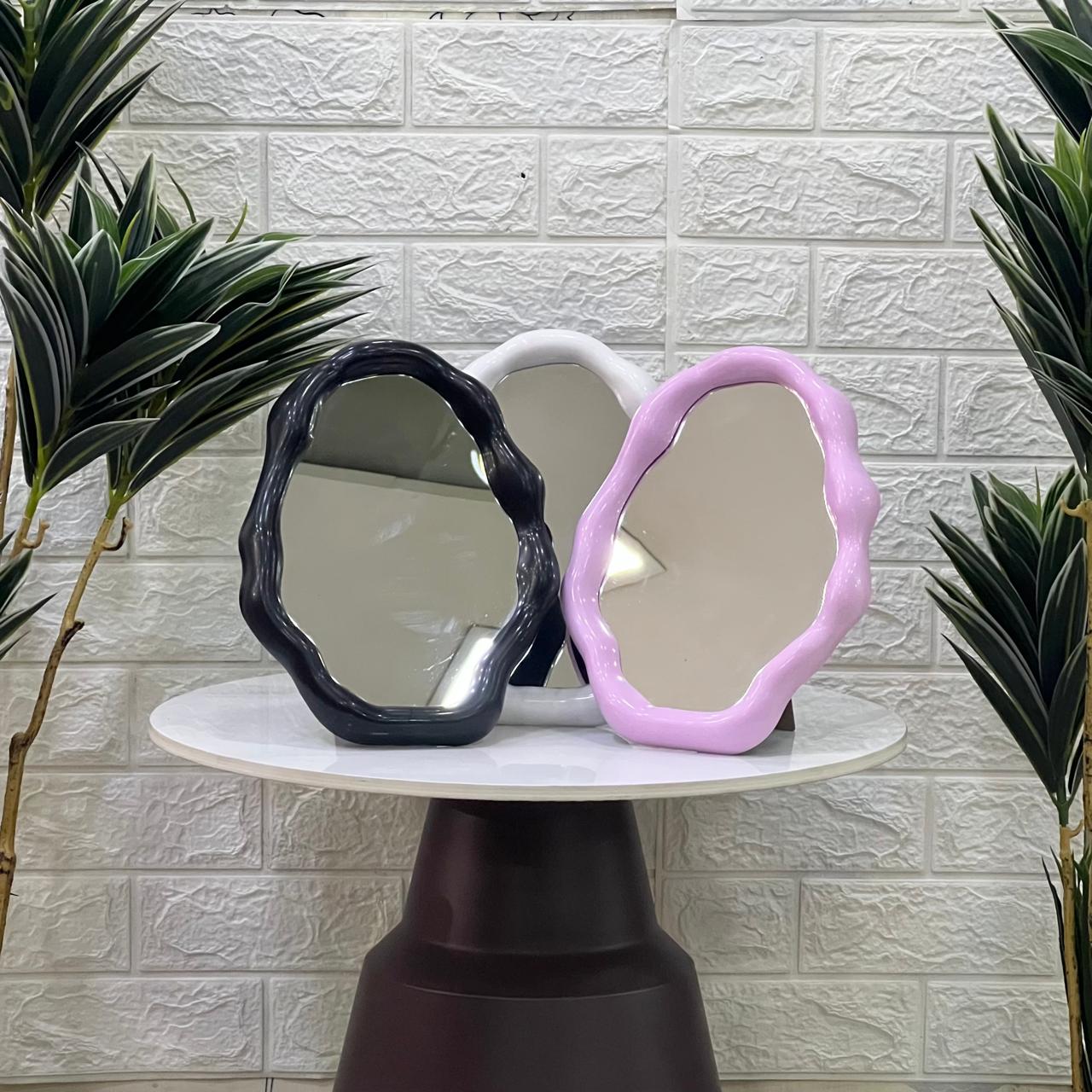 Abstract Shape Mirror Frame