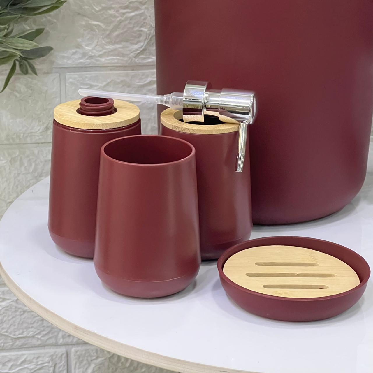 Matte Bamboo Accent 6-Piece Set