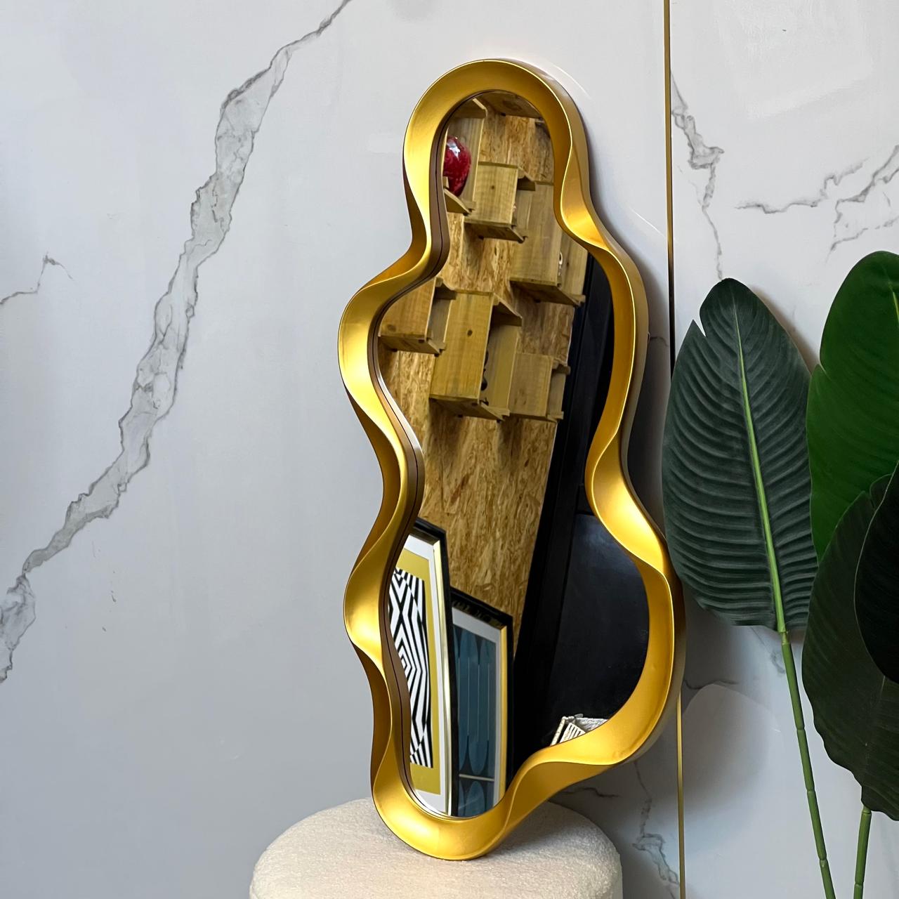 Abstract Curvy Mirror