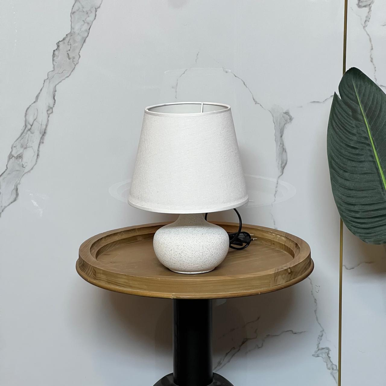 Stone Round Lamp