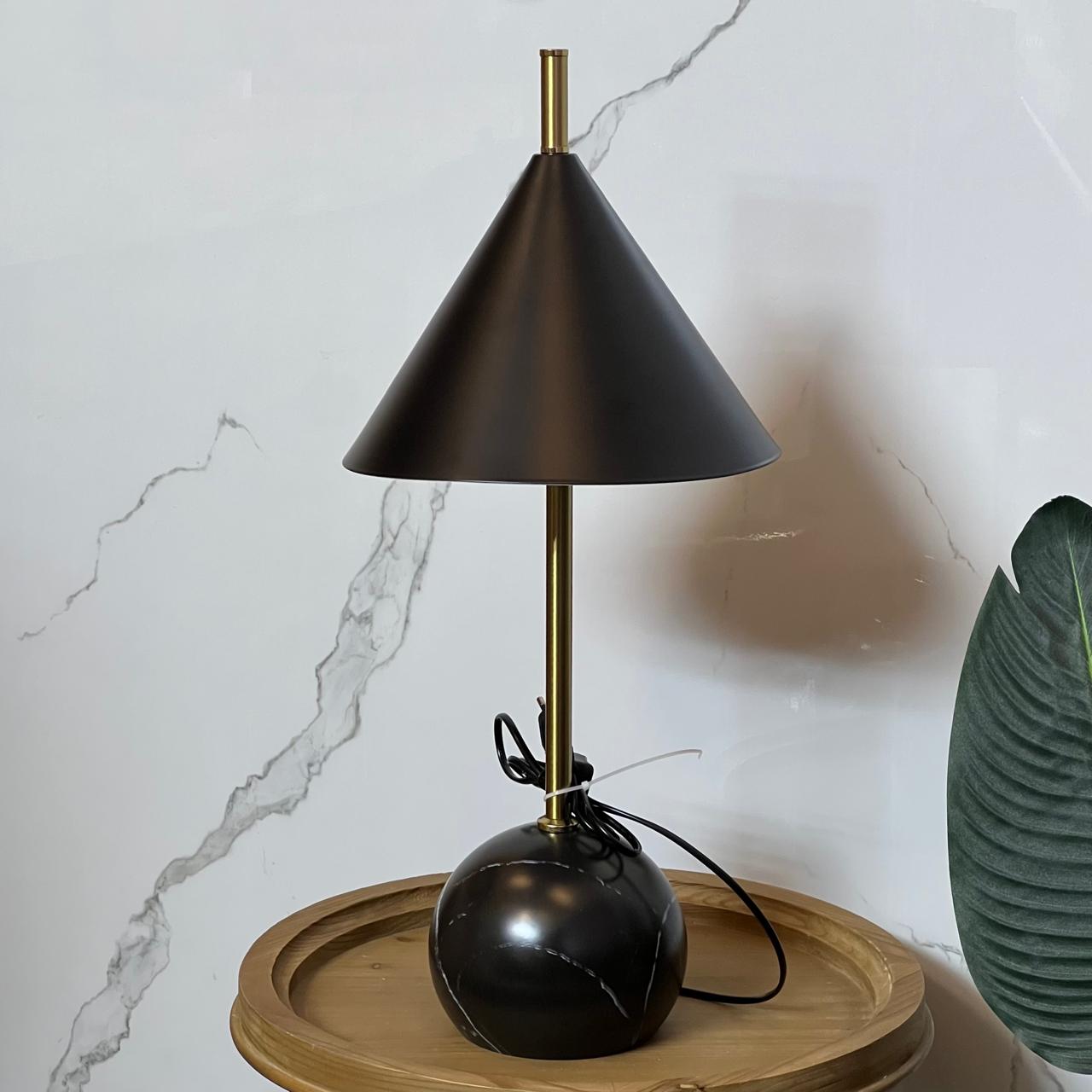 Modern Marble Look Long Lamp