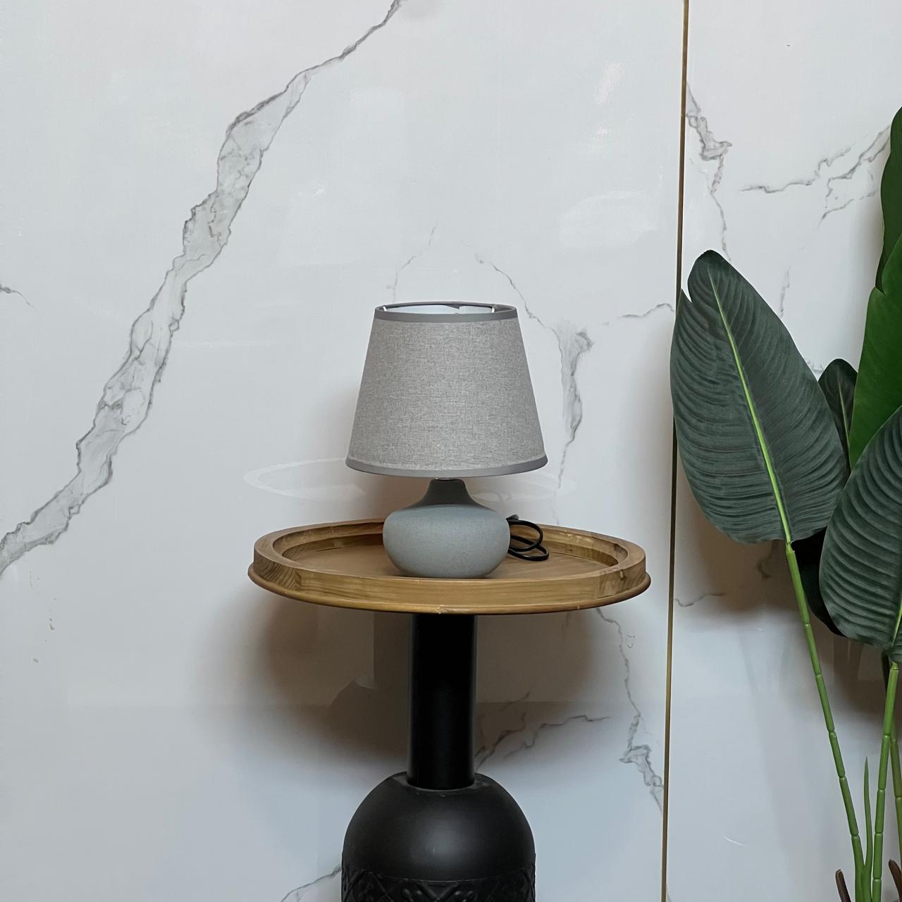 Stone Round Lamp