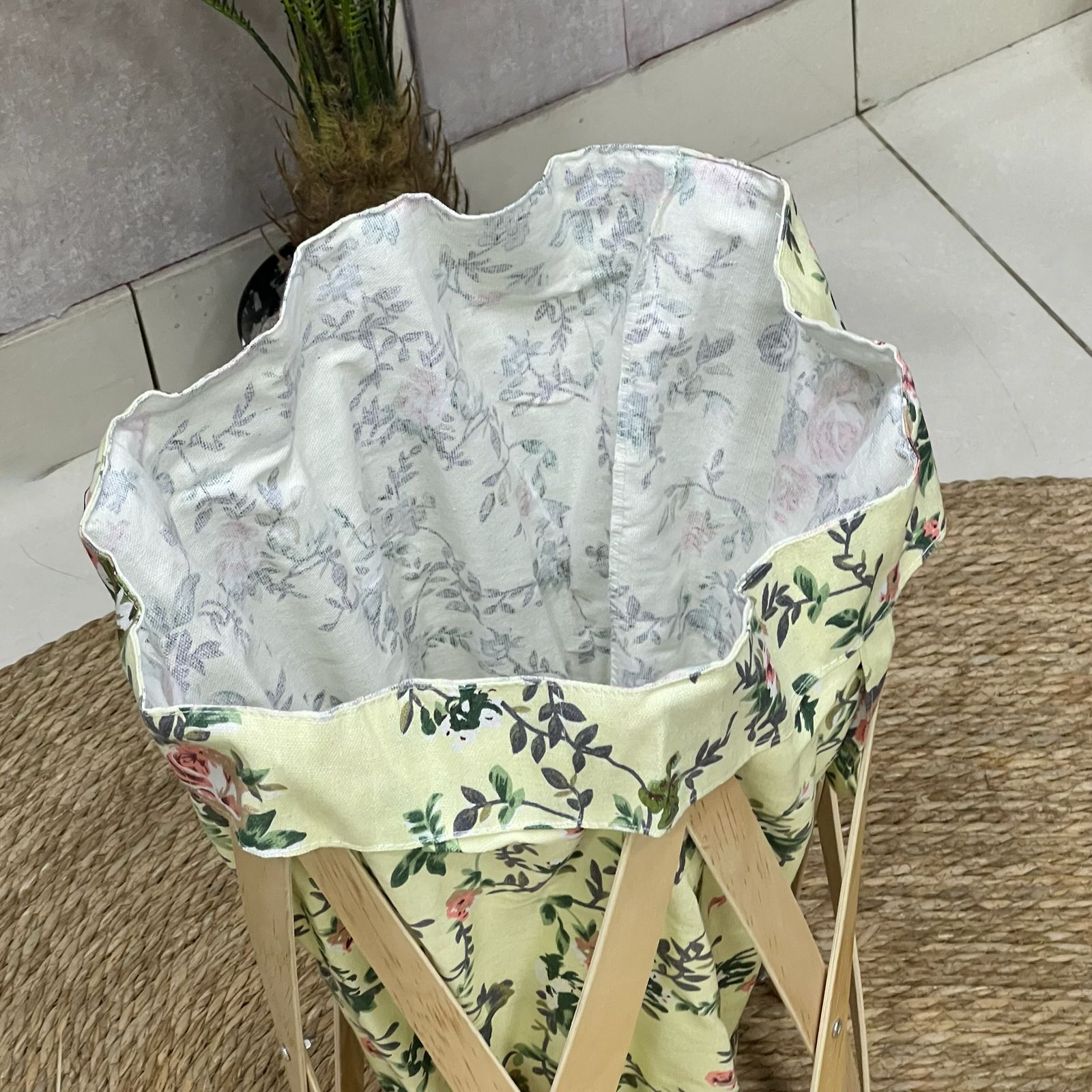 Flower Laundry Basket