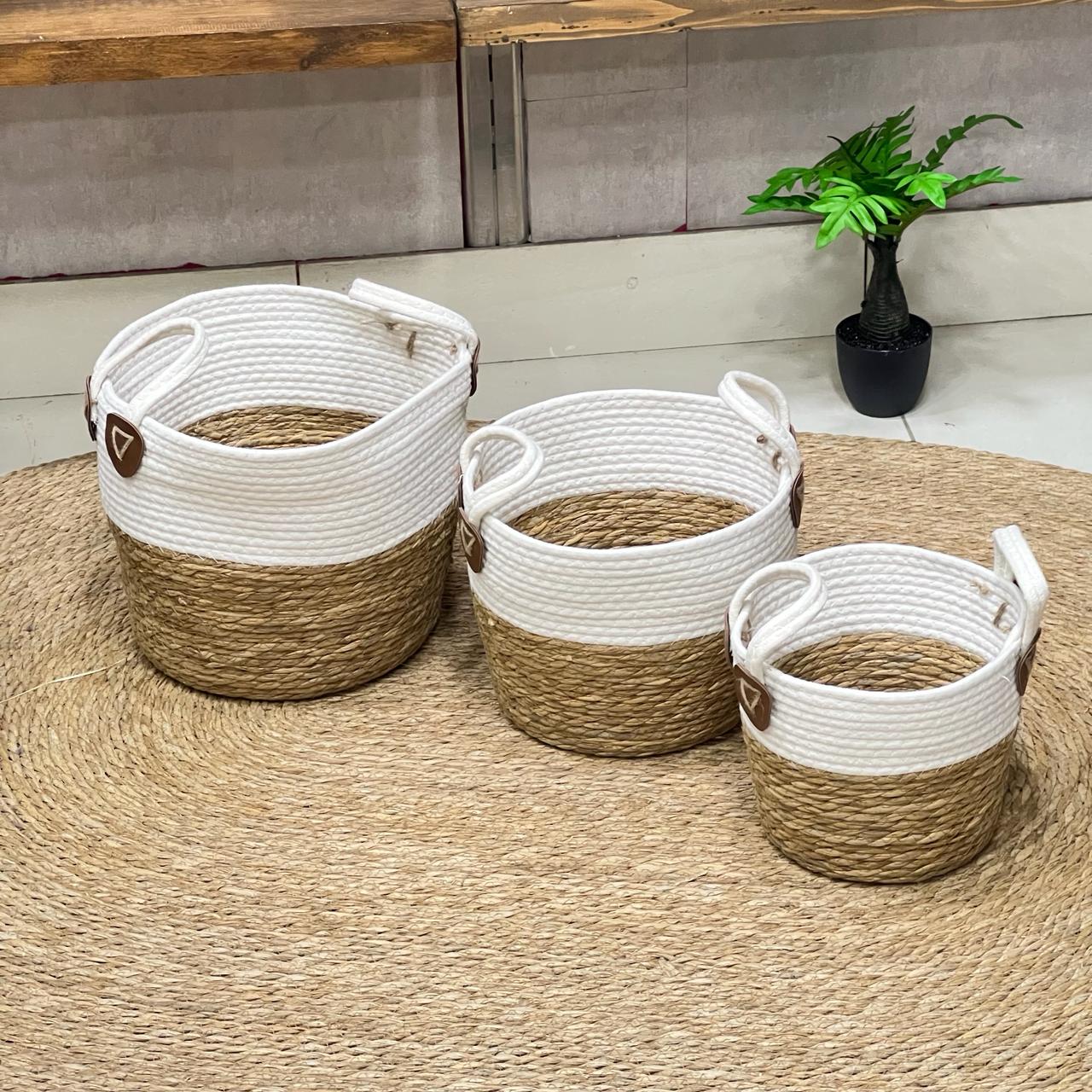 Cute Boho Basket Set