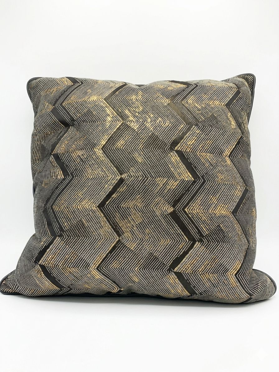 Golden Lines Cushion