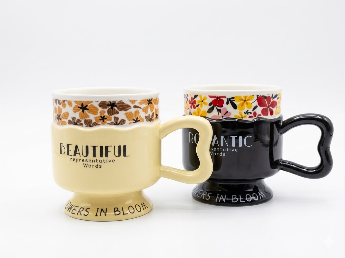 Retro Blossom Mug