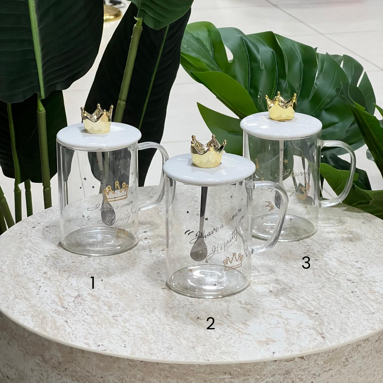 Clear Crown Mugs