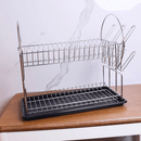 Dish Drying Rack Silver 2 Layer