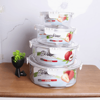 Round Storage Containers Set