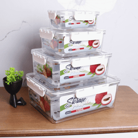 Airtight Containers White Lid