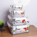 Airtight Containers White Lid Rectangular