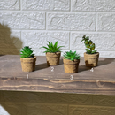 Clay Pot Look Mini Artificial Plant