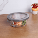 Glass Food Container circular shape small size