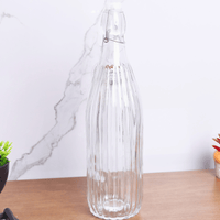 Glass Water Bottle