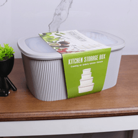 Kitchen Storage Boxes Set of 4