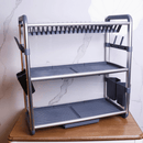 3-tier aluminum dish drying rack