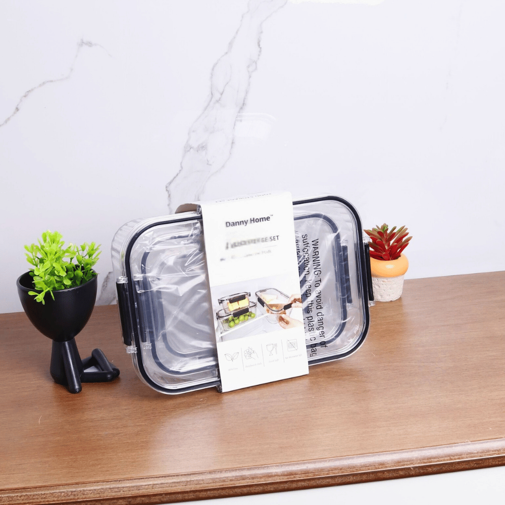 Danny Home glass storage container