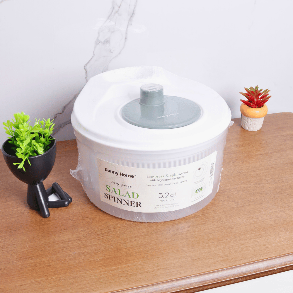 Danny Home Easy-Press Salad Spinner