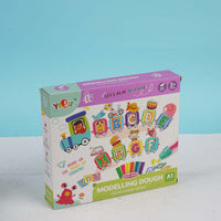 Alphabet Dough Modeling Set