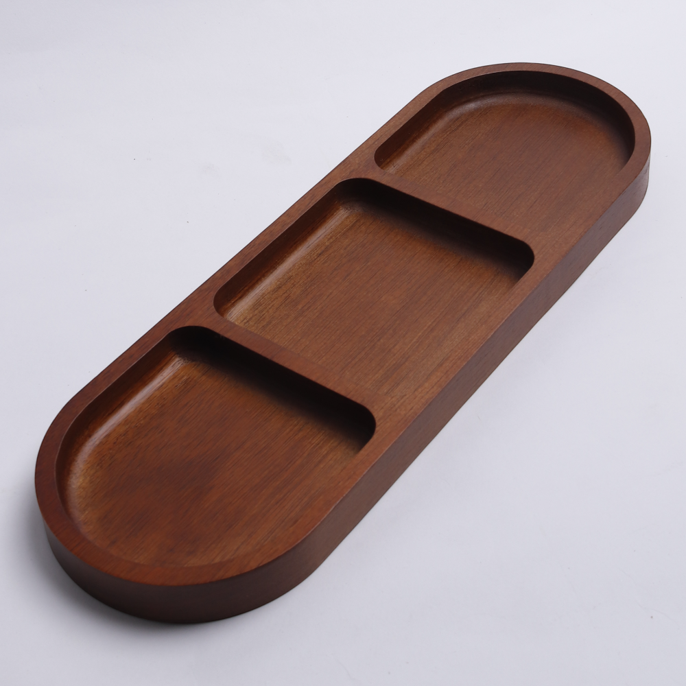 Wooden Nut Plate