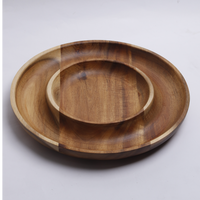 Wooden Nut Plate