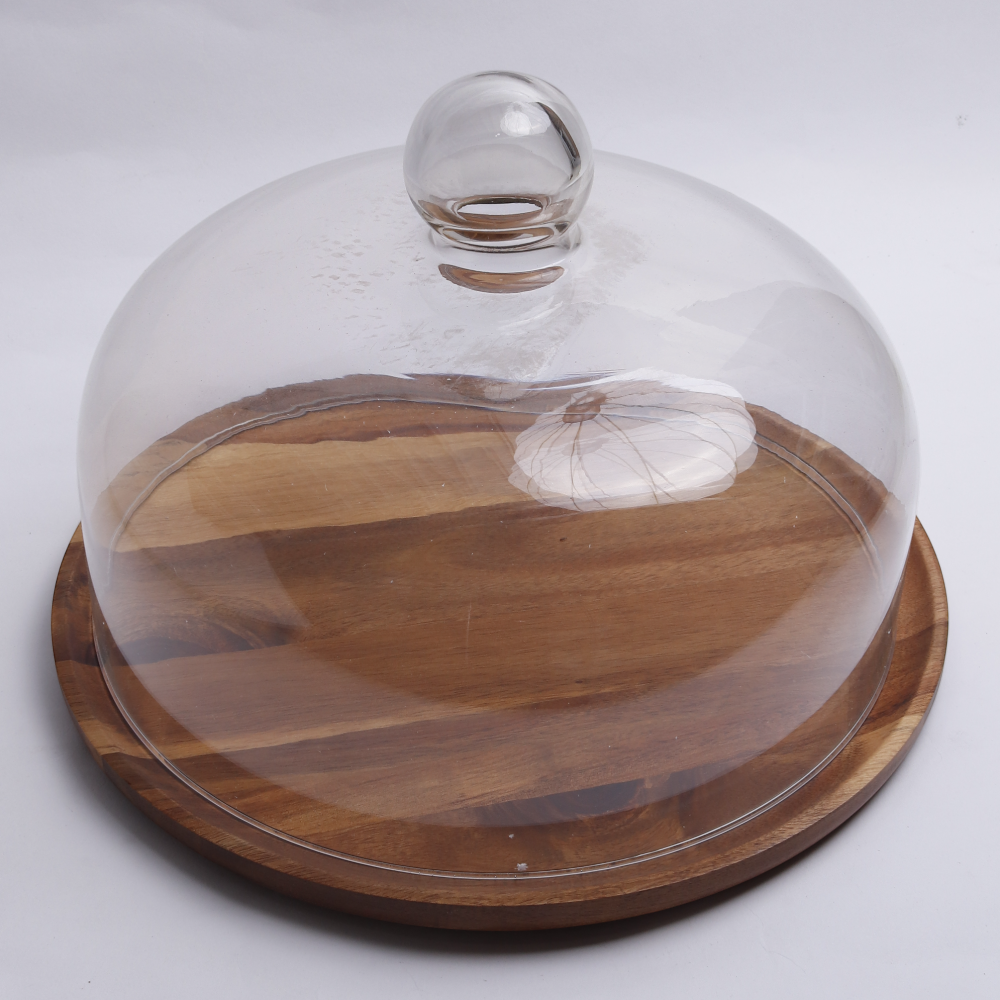 Glass Cake Container