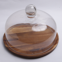 Glass Cake Container