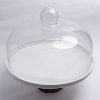 Decorative Cake Stand with Glass top