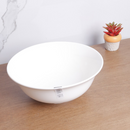 Danny Home white ceramic serving bowl