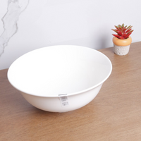 Danny Home white ceramic serving bowl