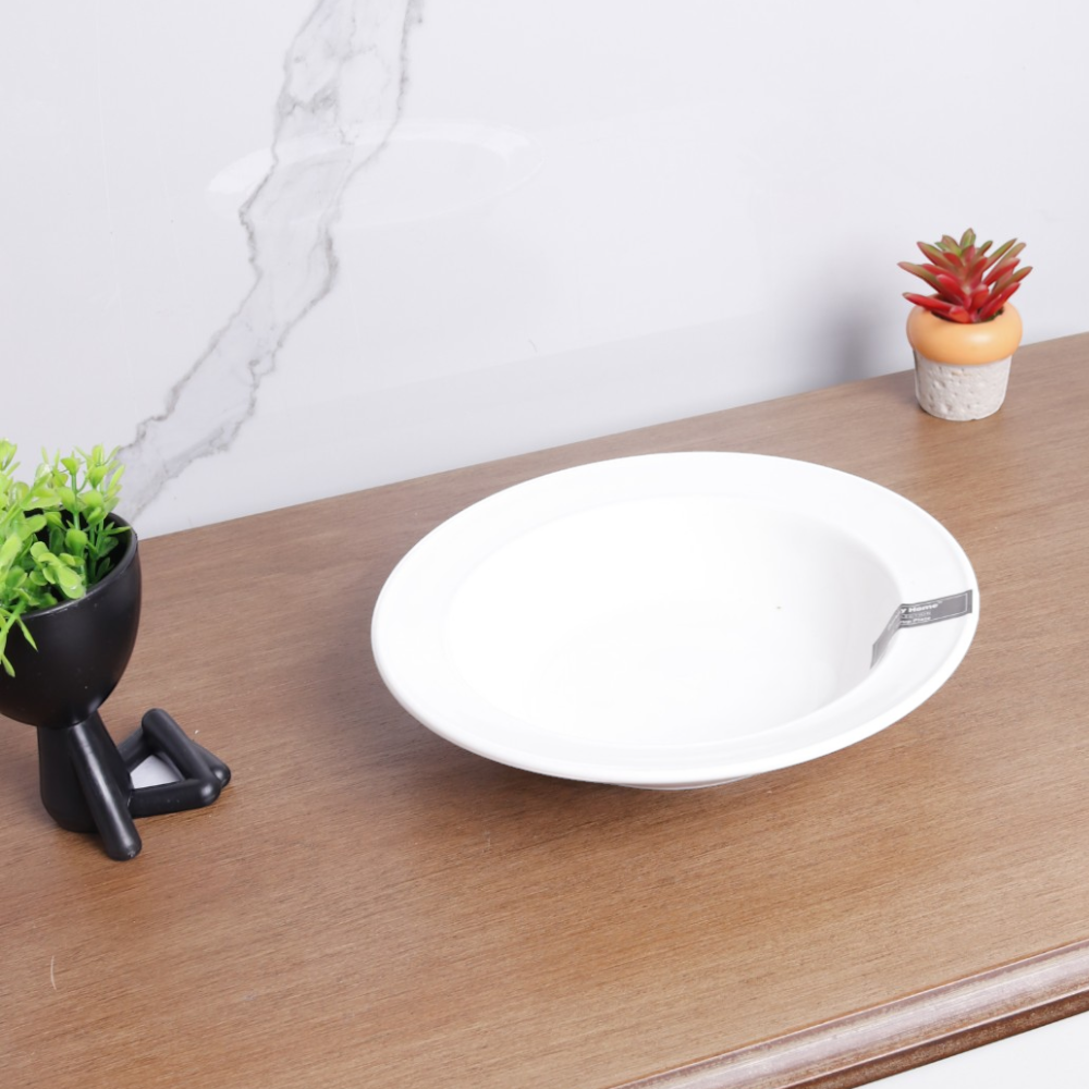 Danny Home white ceramic plate