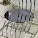 Square Mirror Top Table
