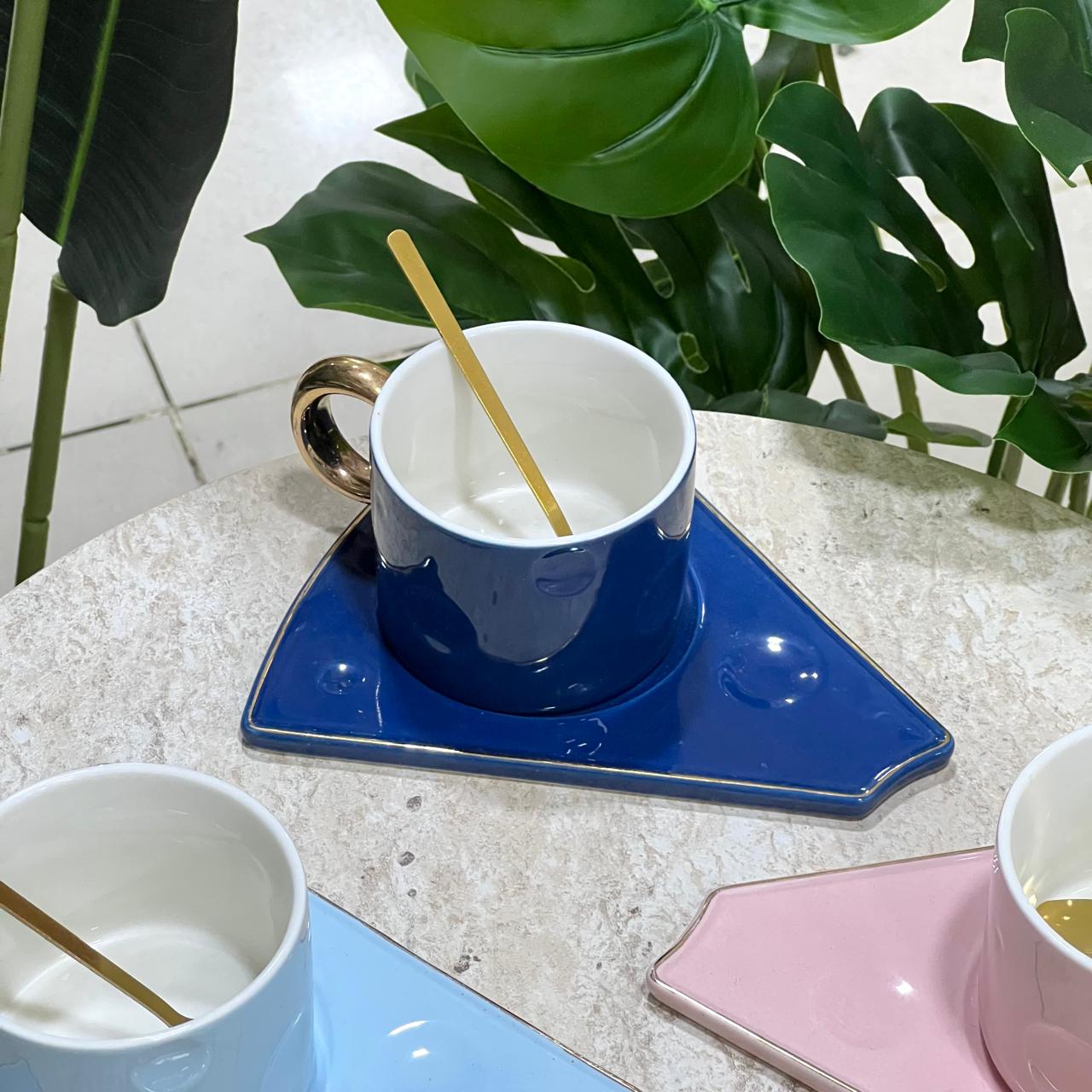 Ceramic Triangle Trey Mug