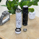 Slim Marble Stainless Steel Thermal Bottle