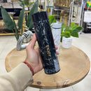 Slim Marble Stainless Steel Thermal Bottle