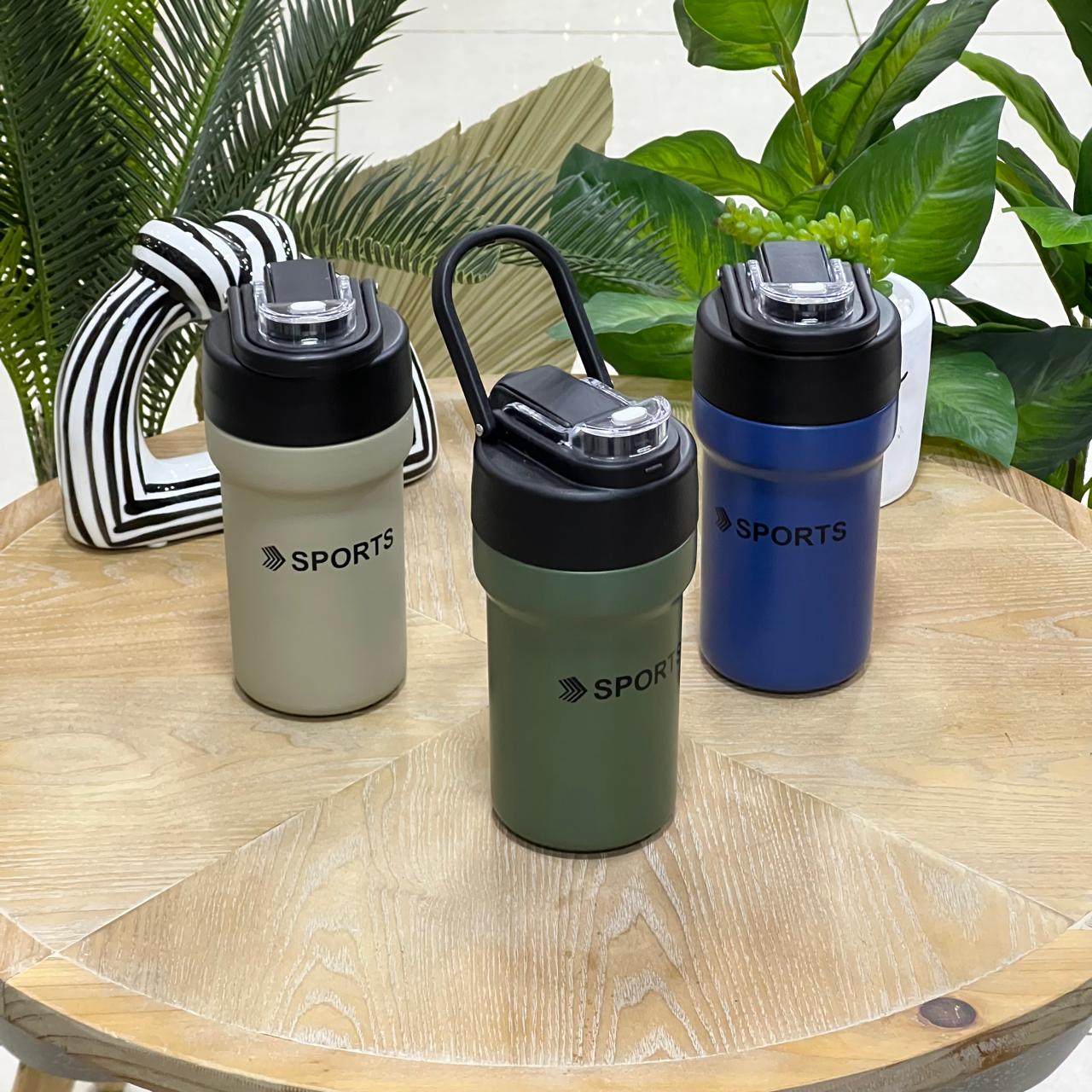 Matte Sports Stainless Steel Thermal Bottle