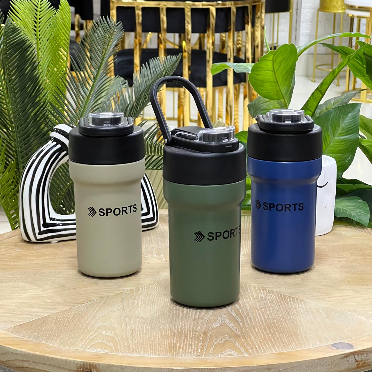 Matte Sports Stainless Steel Thermal Bottle