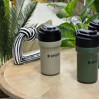 Matte Sports Stainless Steel Thermal Bottle