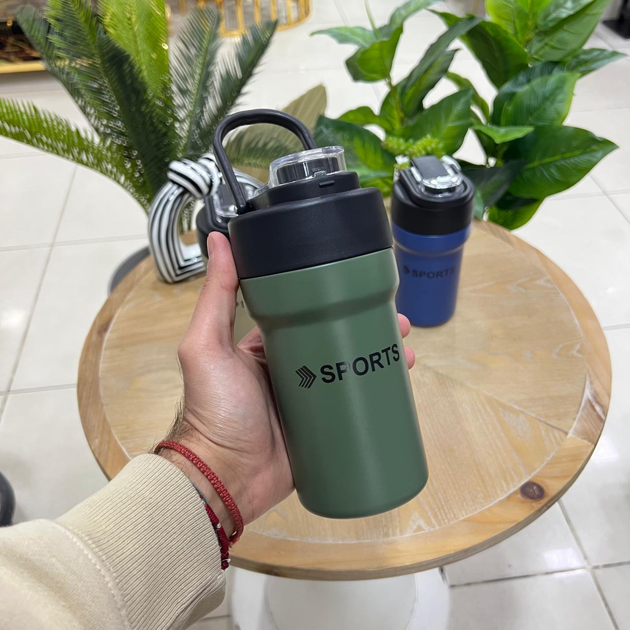Matte Sports Stainless Steel Thermal Bottle