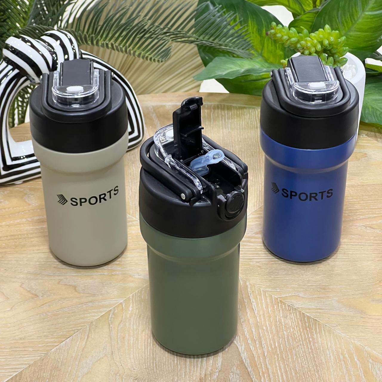 Matte Sports Stainless Steel Thermal Bottle