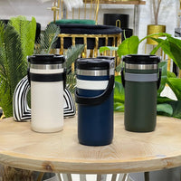 Simple Matte Stainless Steel Thermal Bottle