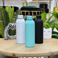 Minimalist Matte Stainless Steel Thermal Bottle